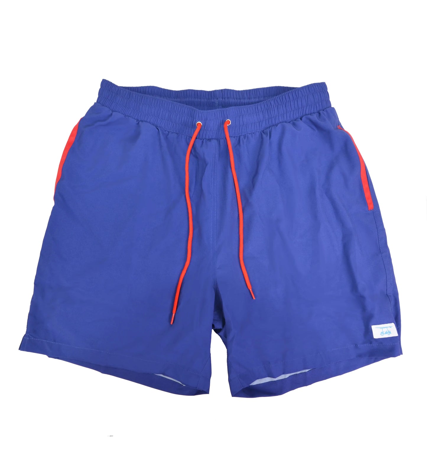 Bald Head Blues Medieval Swim Trunks - Blue