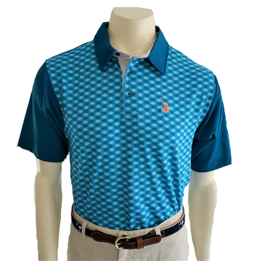 Low Country Livin' Performance Polo - Rogue Wave