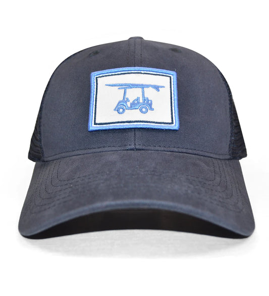 Bald Head Blues Trucker Hat - Navy