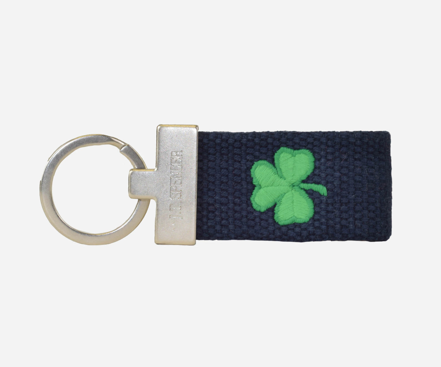 JT Spencer SHAMROCK KEY FOB (PATRIOT NAVY)