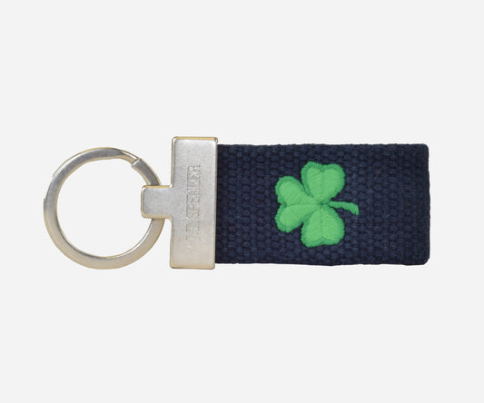 JT Spencer SHAMROCK KEY FOB (PATRIOT NAVY)