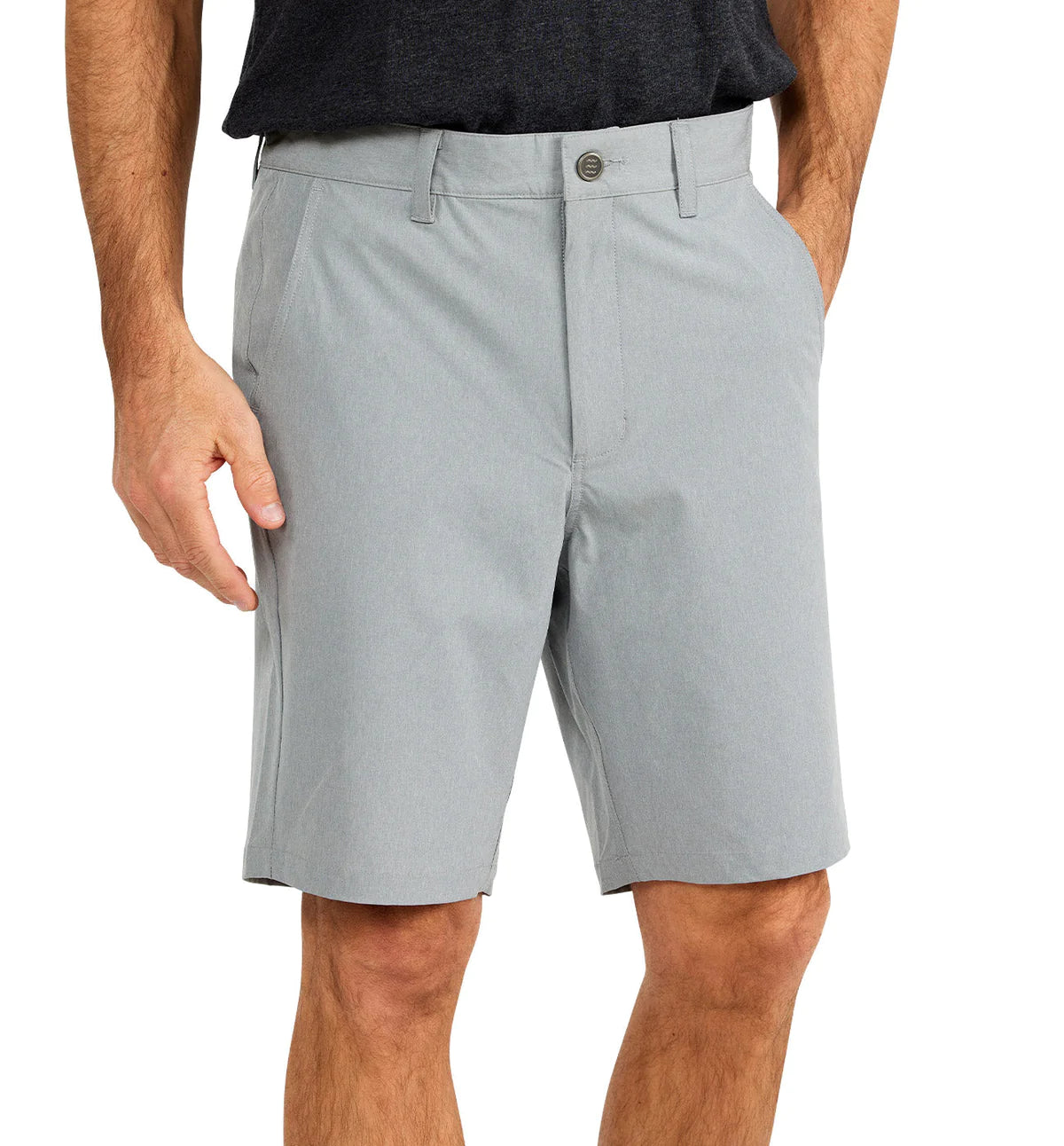Free Fly Men's Hybrid Short II 9" - Heather Slate