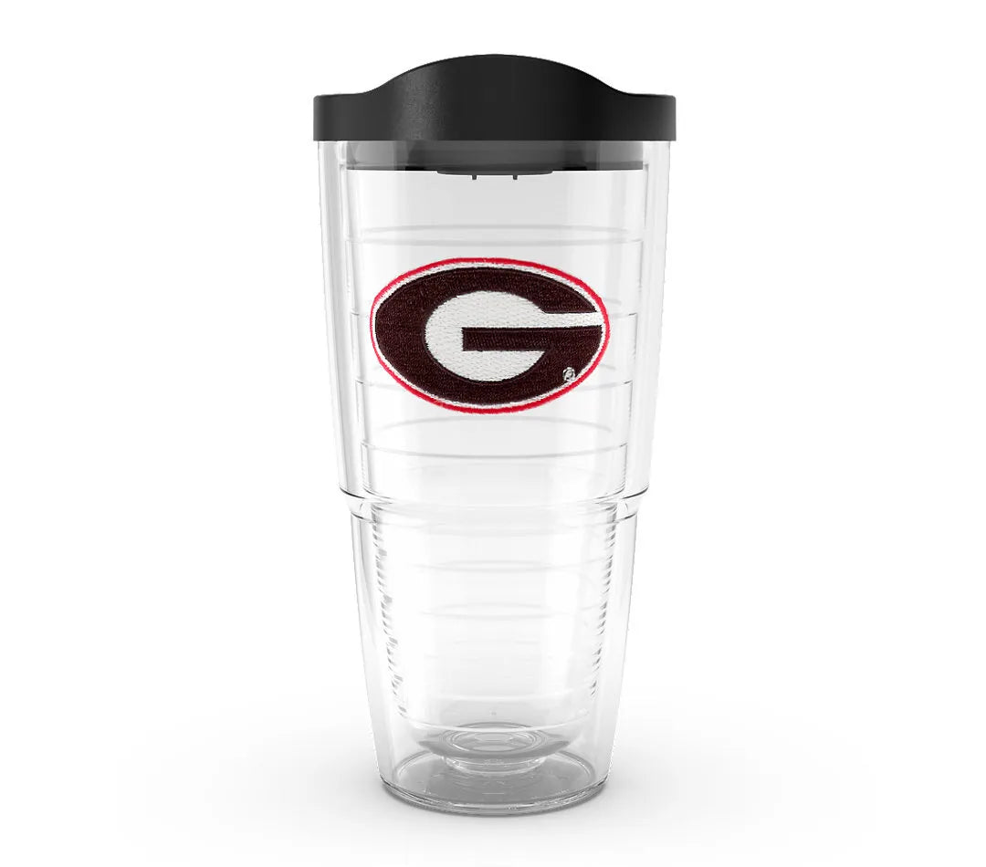 Tervis Georgia Bulldogs - 24oz Primary Logo Emblem With Travel Lid