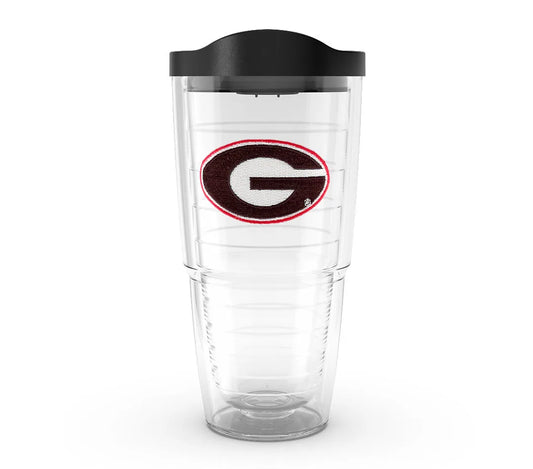 Tervis Georgia Bulldogs - 24oz Primary Logo Emblem With Travel Lid
