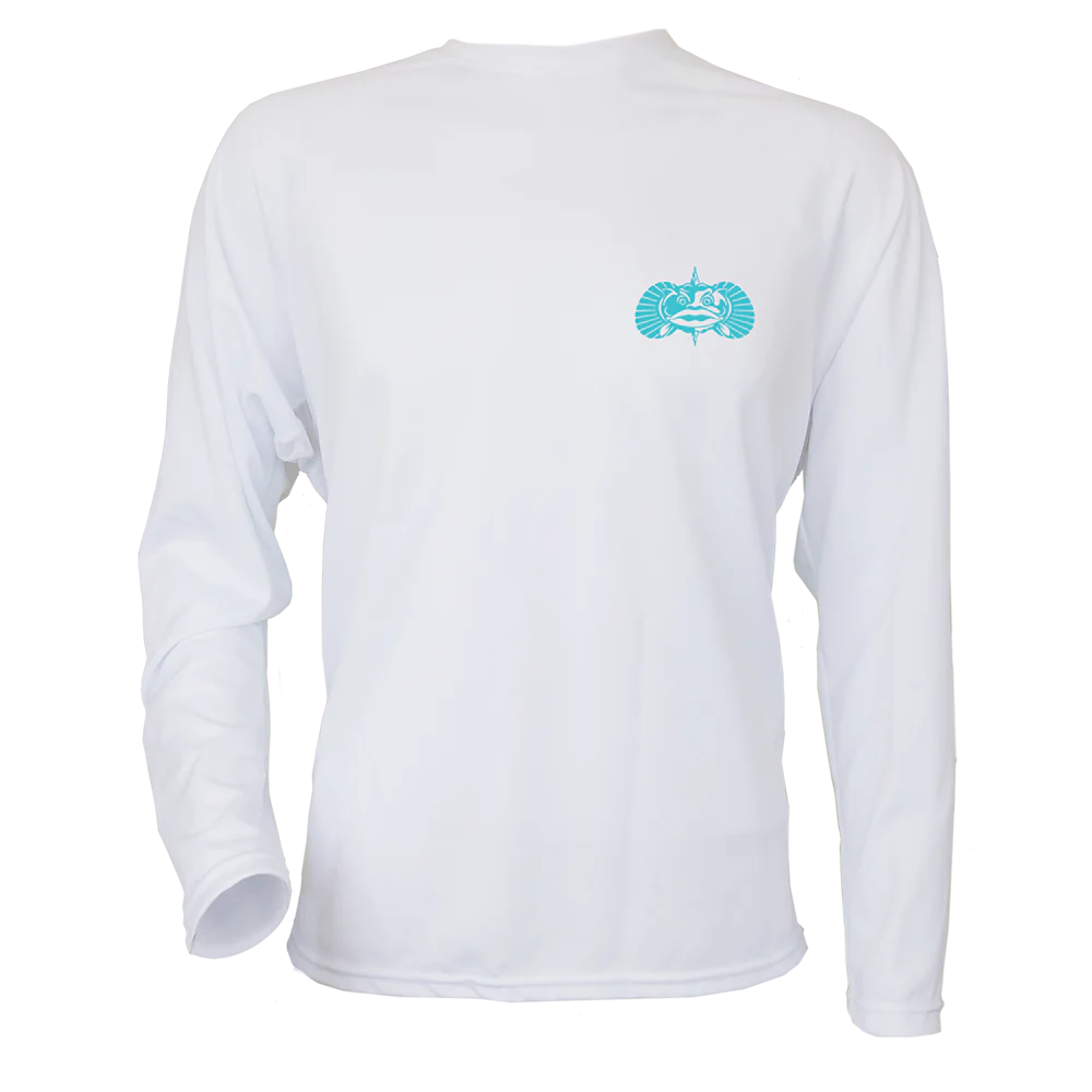 Toadfish Eco-Active Long Sleeve Marsh Lungs - White