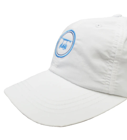 Bald Head Blues Performance Hat - White