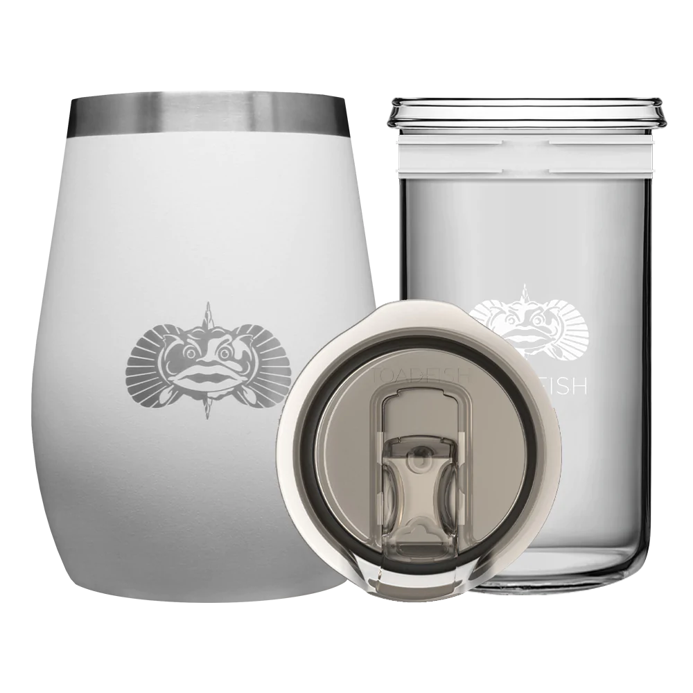 Toadfish Mothers Day Grab & Go Special - Wine Chiller, Canvas Tote, 2 Wine Tumblers
