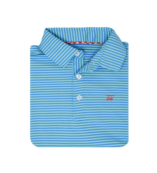 Bald Head Blues Albatross Youth Polo - Aruba/Regatta