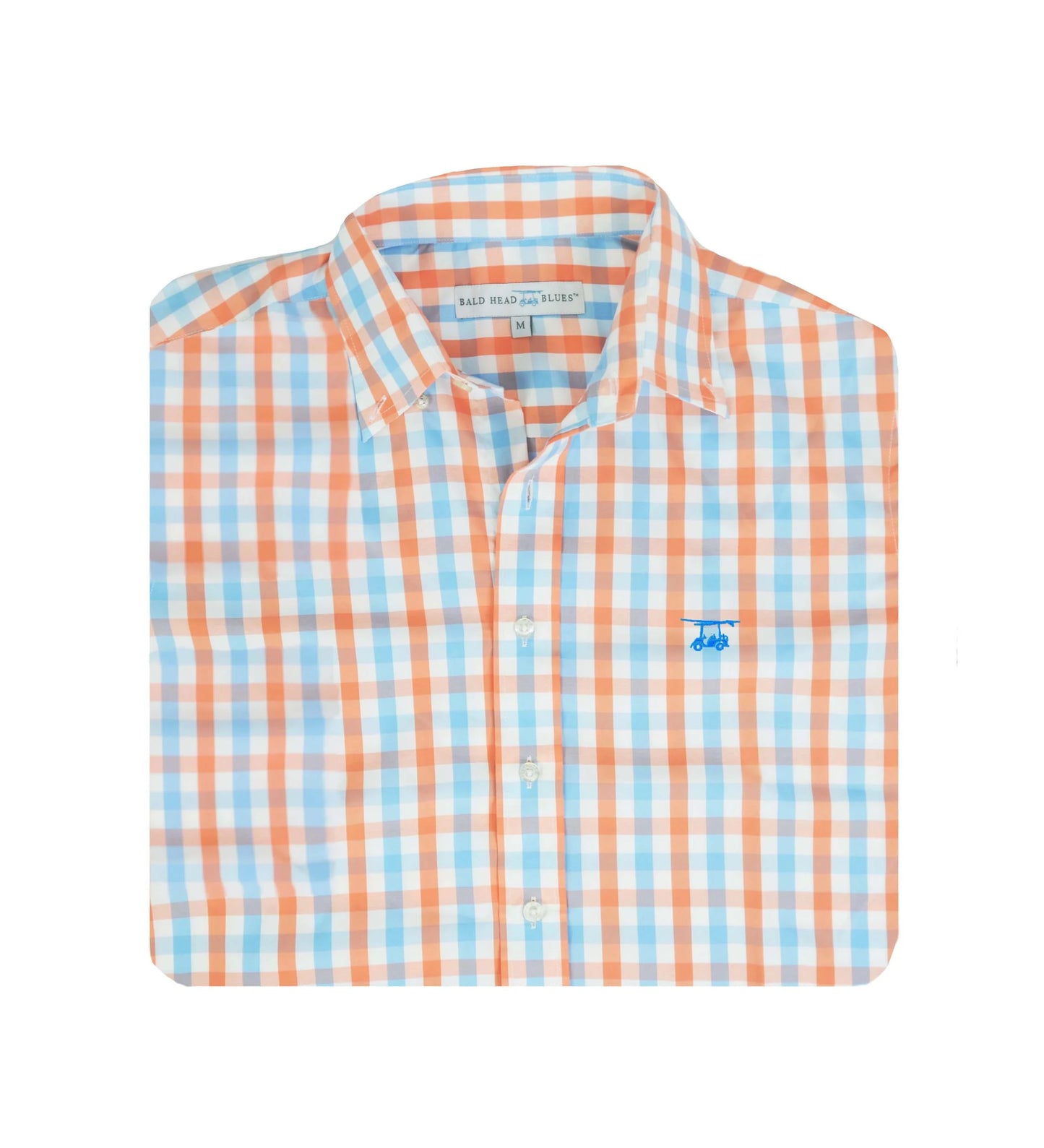 Bald Head Blues Youth Islander Button Down - Coral/Bell